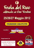 1° FESTA DEL RISO - Abbinato ai vini trentini